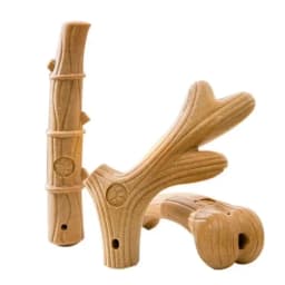 Wooden Deer Antlers Chew for Dogs Chew Toys for Aggressive Chewers Large Breed Chew Stick Indestructible Tough Durable Dog Toys