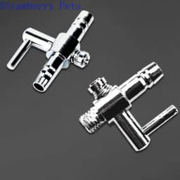 1 2 3 4 5 Way Aquarium Air Splitter Valve Fish Tank Air Pump Flow Splitter Distributor Pump Valve Tap Lever Control Switch Valve