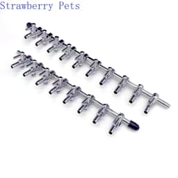 1 2 3 4 5 Way Aquarium Air Splitter Valve Fish Tank Air Pump Flow Splitter Distributor Pump Valve Tap Lever Control Switch Valve