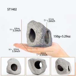 Aquarium Cave Fish Tank Decorations, Add a Natural Touch to Your Fish Tank with Decorative Rocks
