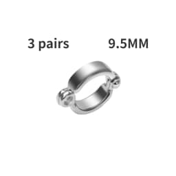 Parrot Foot Rings Metal Pet Bird Leg Rings Outdoor Fly Training Activity Anti-Lost Opening Clip Leash Accessories 0.45 To 1.15CM