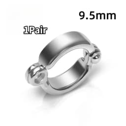 Parrot Foot Rings Metal Pet Bird Leg Rings Outdoor Fly Training Activity Anti-Lost Opening Clip Leash Accessories 0.45 To 1.15CM