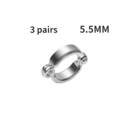 Parrot Foot Rings Metal Pet Bird Leg Rings Outdoor Fly Training Activity Anti-Lost Opening Clip Leash Accessories 0.45 To 1.15CM