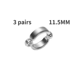 Parrot Foot Rings Metal Pet Bird Leg Rings Outdoor Fly Training Activity Anti-Lost Opening Clip Leash Accessories 0.45 To 1.15CM