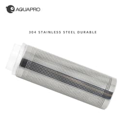 2pcs Inflow Inlet Filter Stainless Steel Mesh Net Guard Fish Tank Aquariums Accessories Intake Prefilter Cover Brine Shrimp