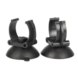10 Pieces Aquarium Suction Cups Fixing Clip 35mm Diameter Heater Tube Holder Clamps for Fish Tank Accessories Black