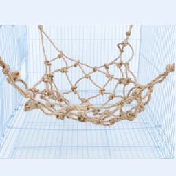 Parrot Swing Rope Birds Hanging Climbing Net With Hook Hammock Birds Stand Ladder Birds Chewing Playing Gym Hamster Rabbit Toys