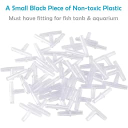 10PCS 4mm Aquarium Airline Tubing Connectors Plastic Inline Valve Hoses Joints Tee/Cross/Elbow/Y Shaped Air Pump Accessories