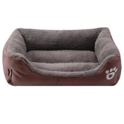 (S-3XL) Large Pet Cat Dog Bed 8Colors Warm Cozy Dog House Soft Fleece Nest Dog Baskets House Mat Autumn Winter Waterproof Kennel