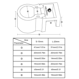 Aquarium Water Inlet Outlet Pipe Fixing Clip Fixture Clamp for Fish for Tank Feeding Hose Clamps Water Hose Holder