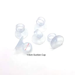 5Pcs Aquarium Suction Cups Air Tube Holder Sucker for Fish Tank Air Line Oxygen Tube Hose Pump Suction Cups Aquatic Pet Supplies