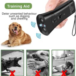Pet Dog Repeller Anti Barking Stop Bark Training Device Trainer LED Ultrasonic Anti Barking Ultrasonic Without Battery dog