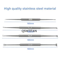 Stainless steel Bone Elevators Double Orthopedic Veterinary Surgical Instrument  Bone Peeling Knife