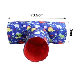 Small Guinea Pig Hamster Toy Tubes Tunnels Hamster Cage House Hideout Channel Chinchillas Hamster Tunnel Toy