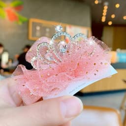 Dog Cat Pet Hair Clip Cute Lace Princess Crown Wedding Birthday Party Photography Decoration Pet Supplies New Year Gift