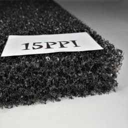 15 PPI Aquarium Filter Sponge Open Cell Foam Sheet Bio Sponge Filter Media Pad HMF Fish Tank Sump Divider Cut-to-Size Foam