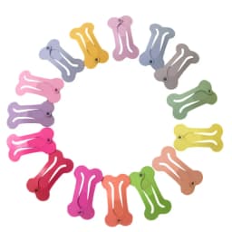 5Pcs/lot Cute Dog Hairpin Colorful Bone Shape Hairpin Pet Small Dogs Hair Clips for Chihuahua Pug Grooming Dog Accessories
