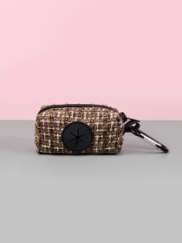 1PCS Fashion Design Pure Color Dog Poop Bag Holder for Leash Attachment(No Poop Bag And Leash)