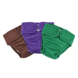 Pet Dog Physiological Sanitary Pant Fastener Tape Comfortable Leak-Proof Washable Reusable Dog Diaper Multi-size Dog Underwear