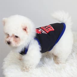 Summer Cotton Pet Vest for Small Dogs Cats Letter Print Dog T-shirts Puppy Clothing