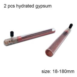 DIY Ant Farm 2 pcs 18-180mm Gypsum Bamboo Test Tube Nest with Feeding Area Pet Anthill Workshop Ant House Queen Ant Nest Castle