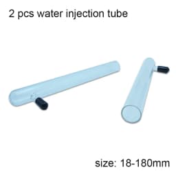 DIY Ant Farm 2 pcs 18-180mm Gypsum Bamboo Test Tube Nest with Feeding Area Pet Anthill Workshop Ant House Queen Ant Nest Castle