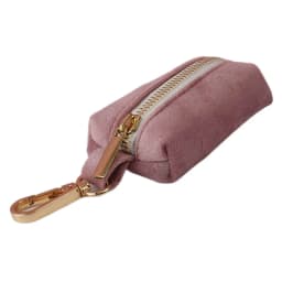 Light Purple Velvet Dog Collar And Leash Set For Dogs Custom Engraved Nameplate Pet Supplies Dog Leash Velvet05