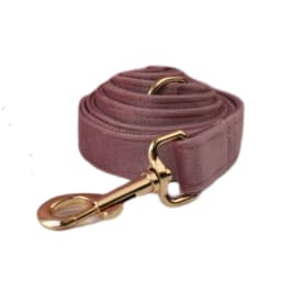 Light Purple Velvet Dog Collar And Leash Set For Dogs Custom Engraved Nameplate Pet Supplies Dog Leash Velvet05