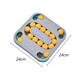 Interactive Cat Dog Puzzle Toy Slow Food Bowls for Cats Small Dogs Kitten Pet Training Toys Improve IQ Game Juguetes Para Gatos