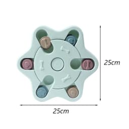 Interactive Cat Dog Puzzle Toy Slow Food Bowls for Cats Small Dogs Kitten Pet Training Toys Improve IQ Game Juguetes Para Gatos