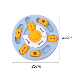 Interactive Cat Dog Puzzle Toy Slow Food Bowls for Cats Small Dogs Kitten Pet Training Toys Improve IQ Game Juguetes Para Gatos