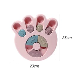 Interactive Cat Dog Puzzle Toy Slow Food Bowls for Cats Small Dogs Kitten Pet Training Toys Improve IQ Game Juguetes Para Gatos