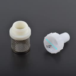 Stainless Steel Mesh Filter 4mm 6mm 8mm 10mm 12mm 14mm 16mm 20mm Barb Tail 1/2" BSP Garden Irrigation Aquarium