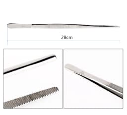 VIV Aquatic Stainless Steel Plant Scissors Tweezers Cleaning Tool ADA Quality