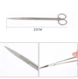 VIV Aquatic Stainless Steel Plant Scissors Tweezers Cleaning Tool ADA Quality
