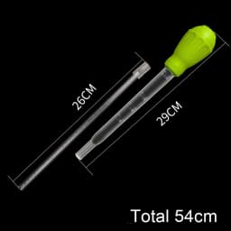 Lengthen 54cm Fish Tank Feces Cleaning Straw Siphon Water Changer Aquarium Cleaner Dropper Aquarium Accessories Cleaning Tools