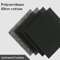 Dustproof Air Purifier Filter Sponge Biochemical Cotton Polyurethane Fish Tank Filter Skimmer Bio Sponge Aquarium Accessories