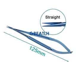 Autoclavable Straight Curved Needle Holding Pliers Scissors Ophthalmic Tweezers Ophthalmic Instrument Titanium Alloy