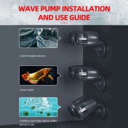 Wavemaker Wave Maker Water Pump for Aquarium Fish Tank Submersible Aerobic Pump Water Circulation Pump Flow Surf Pump 220-240V