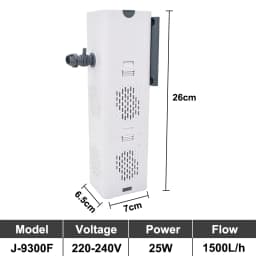 Aquarium Filter Pump Fish Tank Submersible Silent Air Oxygen Aerator Internal Water Pump Aquarium Air Pump Wave Maker 220v