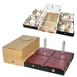 Unlimited Expansion Ant Farm Acrylic Ant Nest with Feeding Area Gypsum Pet Anthill Workshop Ant House Moisturizing Water Tower