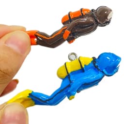 Mini People Ornaments Aquarium Decoration Accessories Plants Stones Decor Turtle Fluorescent Colours For Fish Tank Reflective