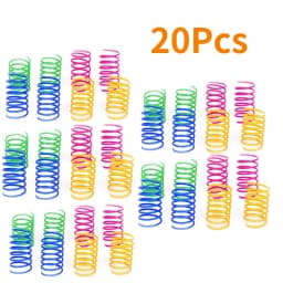 Kitten Coil Spiral Springs Cat Toys Interactive Gauge Cat Spring Toy Colorful Springs Cat Pet Toy Pet Products