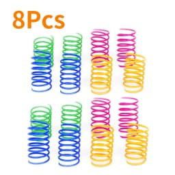 Kitten Coil Spiral Springs Cat Toys Interactive Gauge Cat Spring Toy Colorful Springs Cat Pet Toy Pet Products
