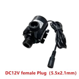 Water Pump 12v High Pressure Ultra Quiet Solar DC 24V Lift 5M 800L/H Brushless Motor Submersible Water Pumps Quick Break Joint
