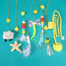 Simulation Cat Toy Cat Scratching Rope Feather Funny Kitten Playing Game Interactive Toy Retractable Hanging Door Pet Supplies