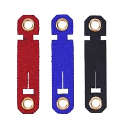 7 Size Pet Parrot Leg Ring Ankle Foot Chain Bird Suede Foot Ring Chain Leather Parrot Foot Live Buckle Rings Accessories 4 Color