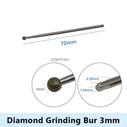 Spinal Neurosurgery High Speed Drill 1pc Neurosurgical High Speed Grinding Bur