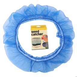 2025 M/L Bird Cage Cover Mesh Bird Cage Case Cover Skirt Traps Clean Cage