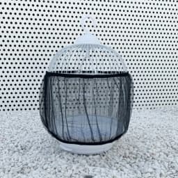 2025 M/L Bird Cage Cover Mesh Bird Cage Case Cover Skirt Traps Clean Cage